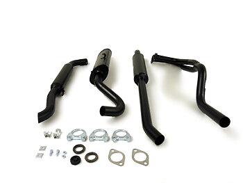 SPORT AVGASSYSTEM 2" SAAB 99 1976 - dubbelfläns