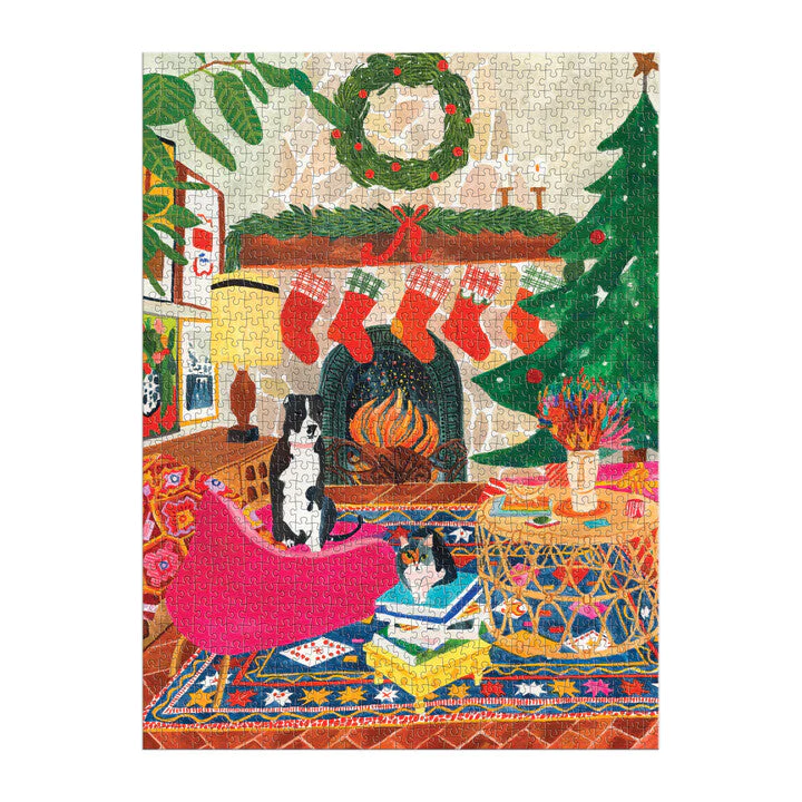 Fireside Friends 1000 Piece Puzzle - 3