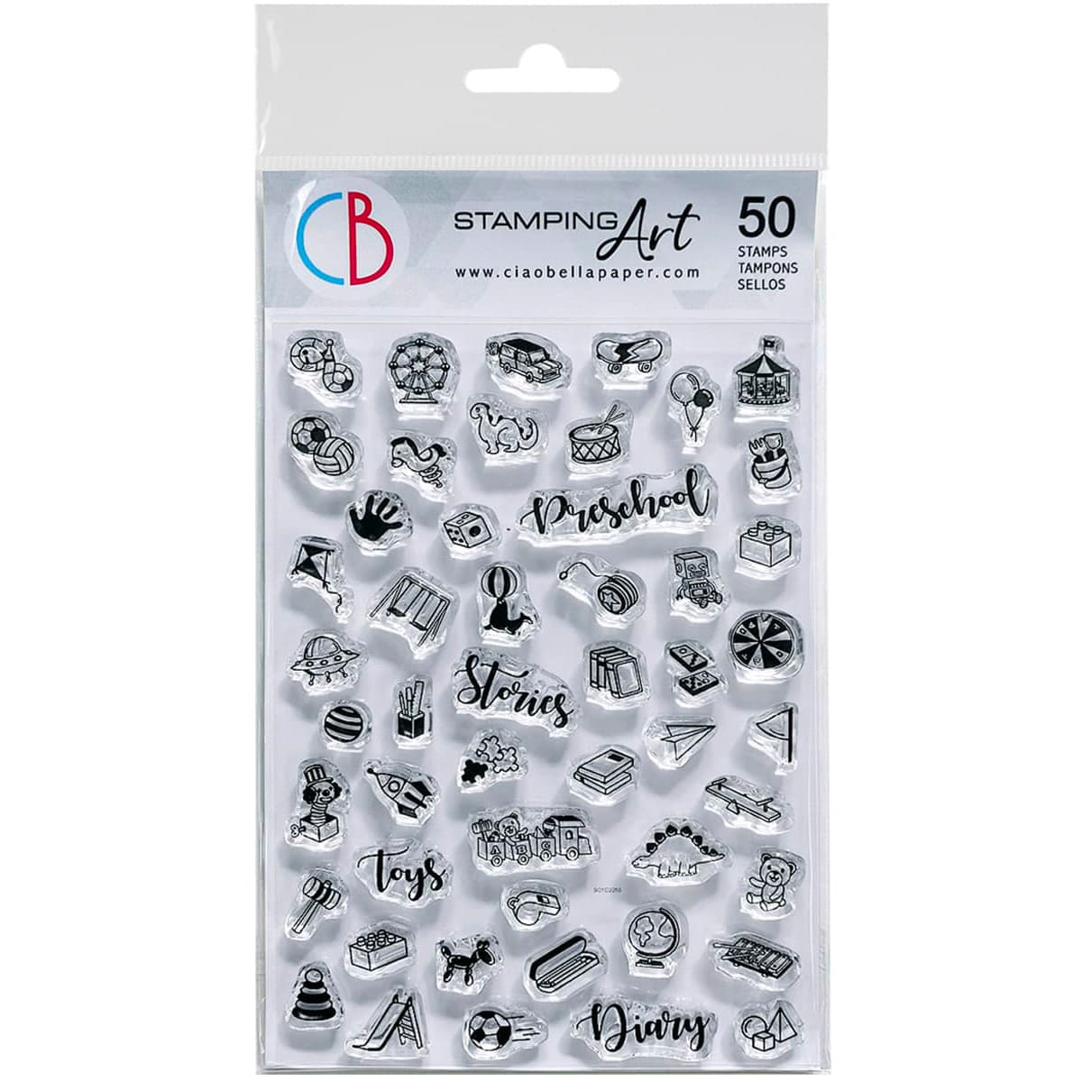 Ciao Bella -BUJO PRESCHOOL - Clearstamps set 6x8"