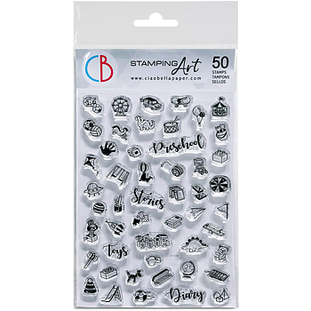 Ciao Bella -BUJO PRESCHOOL - Clearstamps set 6x8"