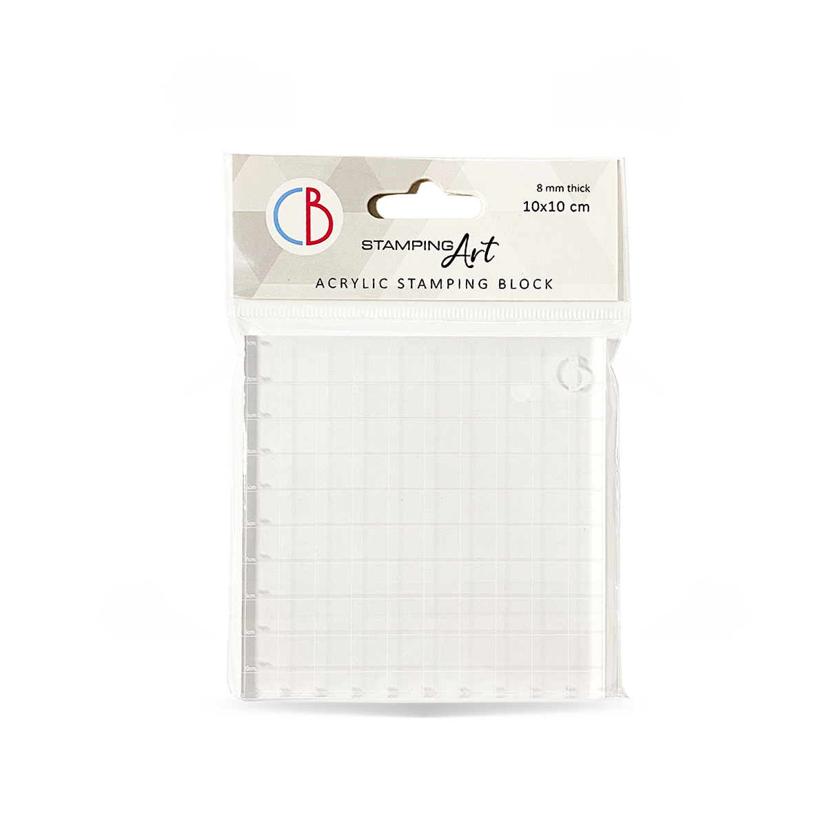 Ciao Bella - Acrylic Block 10x10 cm with grid lines