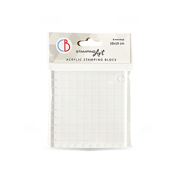 Ciao Bella - Acrylic Block 10x10 cm with grid lines
