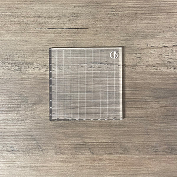 Ciao Bella - Acrylic Block 10x10 cm with grid lines
