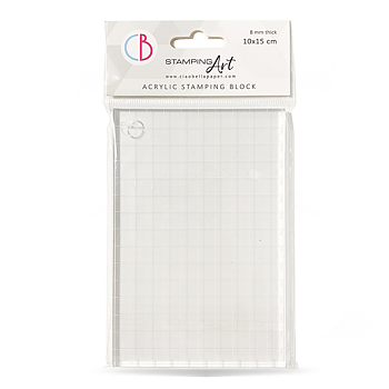 Ciao Bella - Acrylic Block 10x15 cm with grid lines