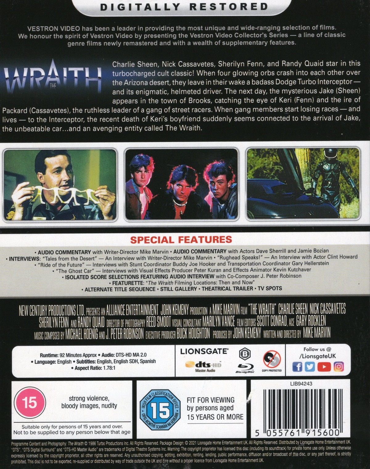 The Wraith (ej svensk text) (Blu-ray) - 2