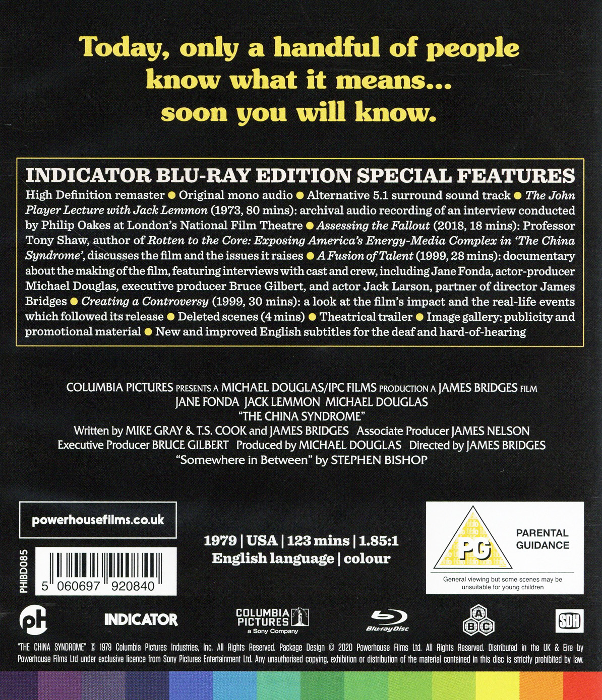 China Syndrome (ej svensk text) (Blu-ray) - 2