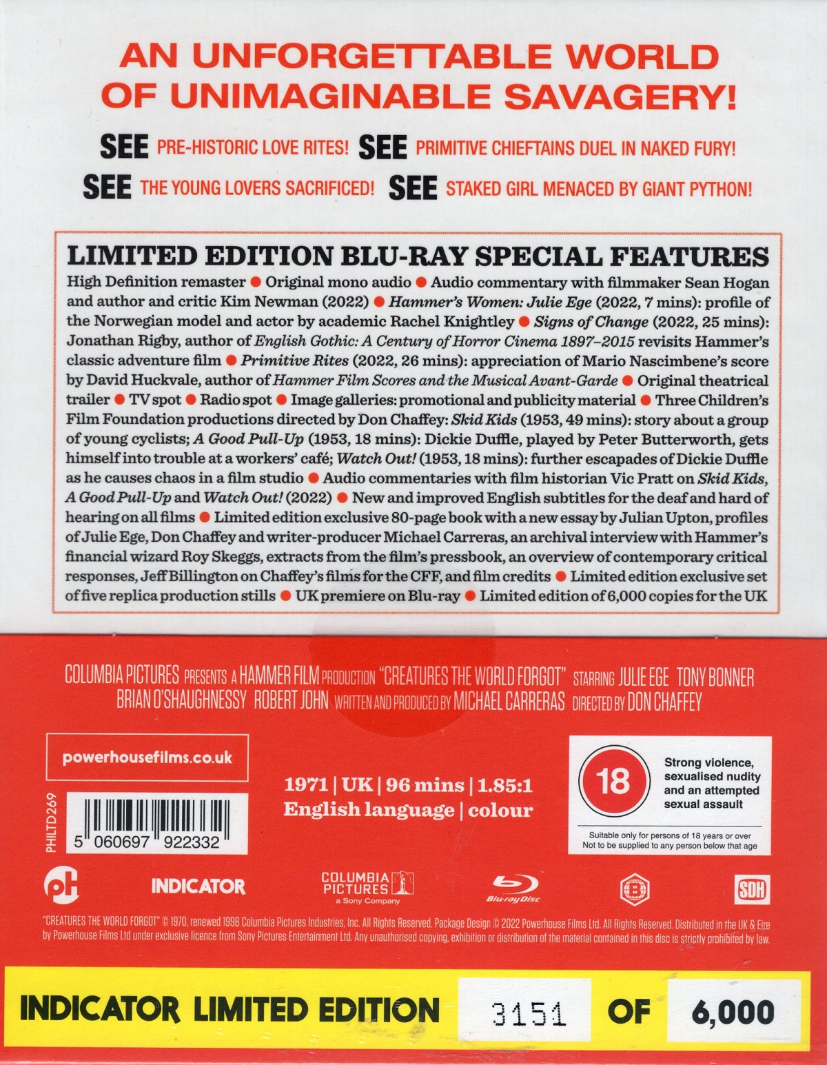 Creatures the World Forgot (Limited Edition) (ej svensk text) (Blu-ray) - 2