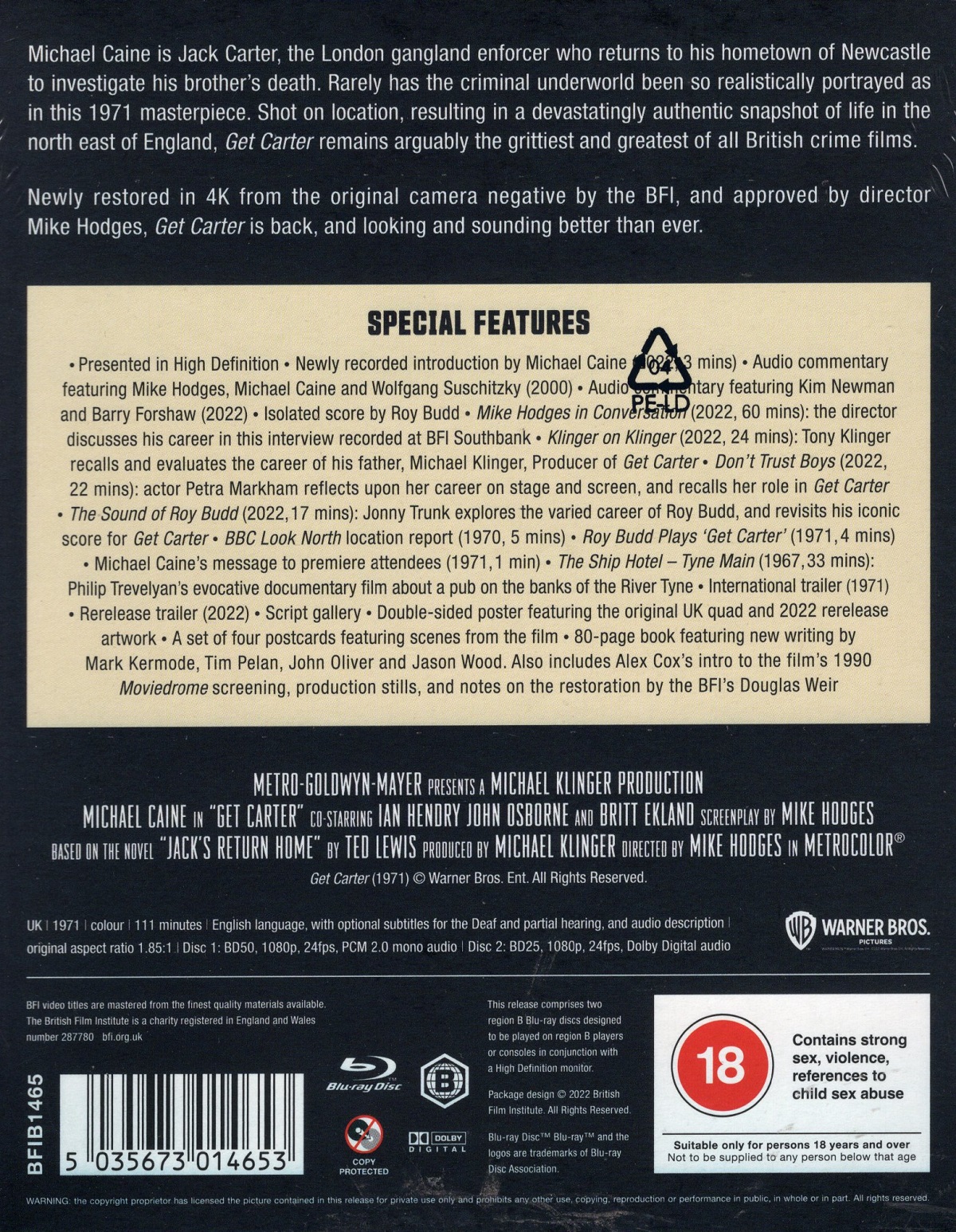 Get Carter (Limited Edition) (ej svensk text) (Blu-ray) - 2