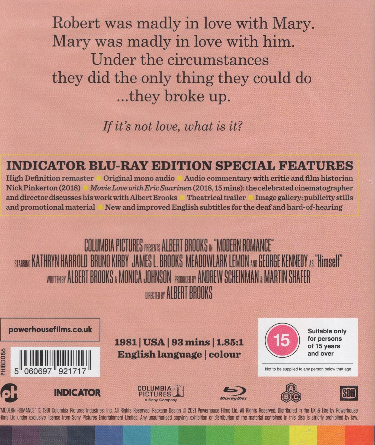 Modern Romance (ej svensk text) (Blu-ray) - 2