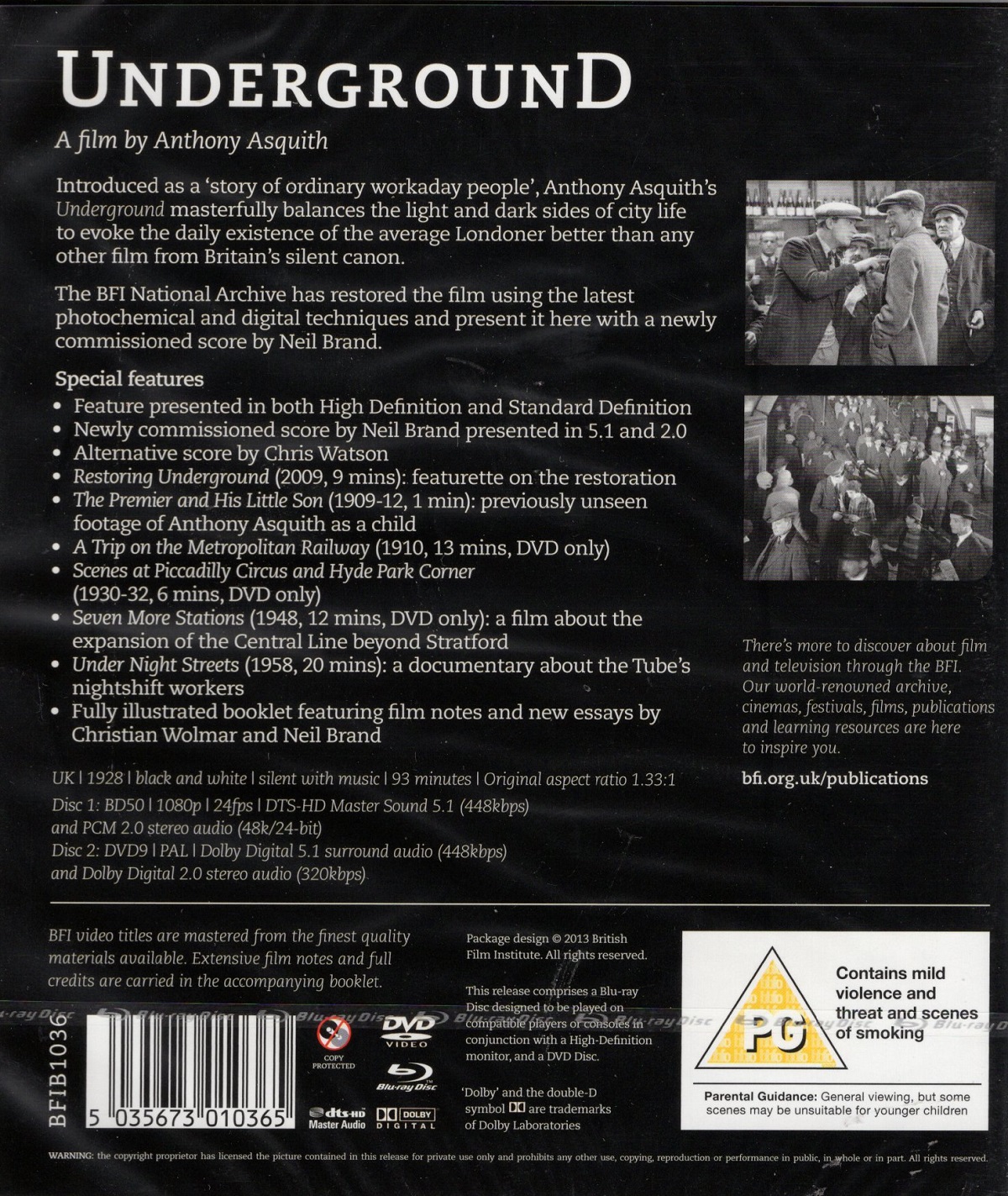 Underground (ej svensk text) (Blu-ray + DVD) - 2