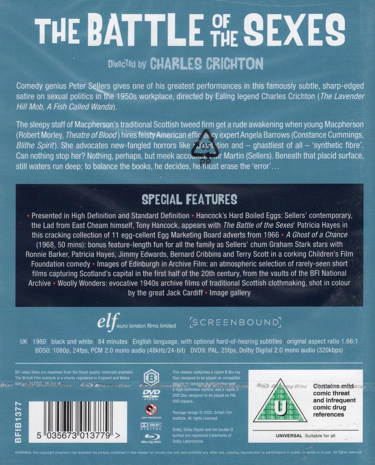 The Battle of the Sexes (ej svensk text) (Blu-ray + DVD) - 2