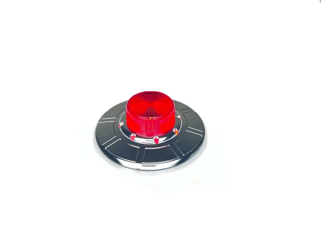 Revenge/Attack From Mars Chromed Plastic Flying Saucer Upgrade - RED