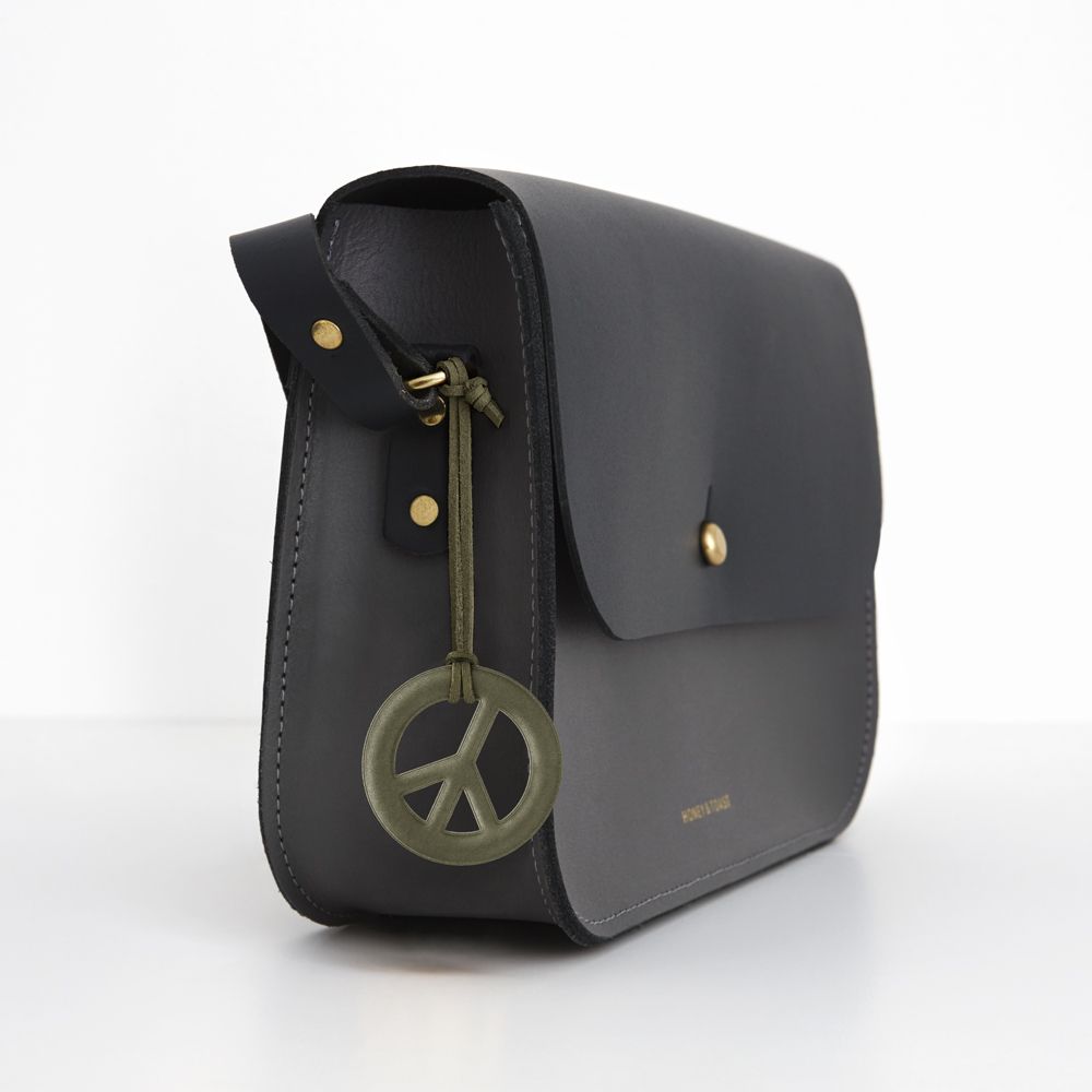 Peace SignReflector Deluxe - Olive Green  - 2