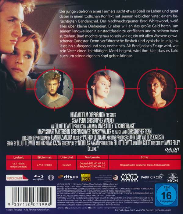 At Close Range (ej svensk text) (Blu-ray) - 2