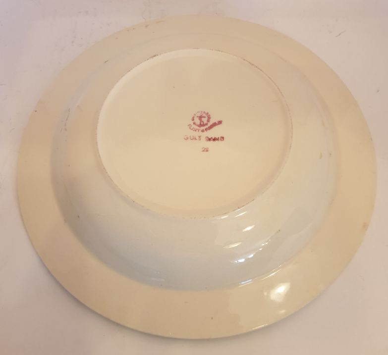 Gult band soup bowl - 2
