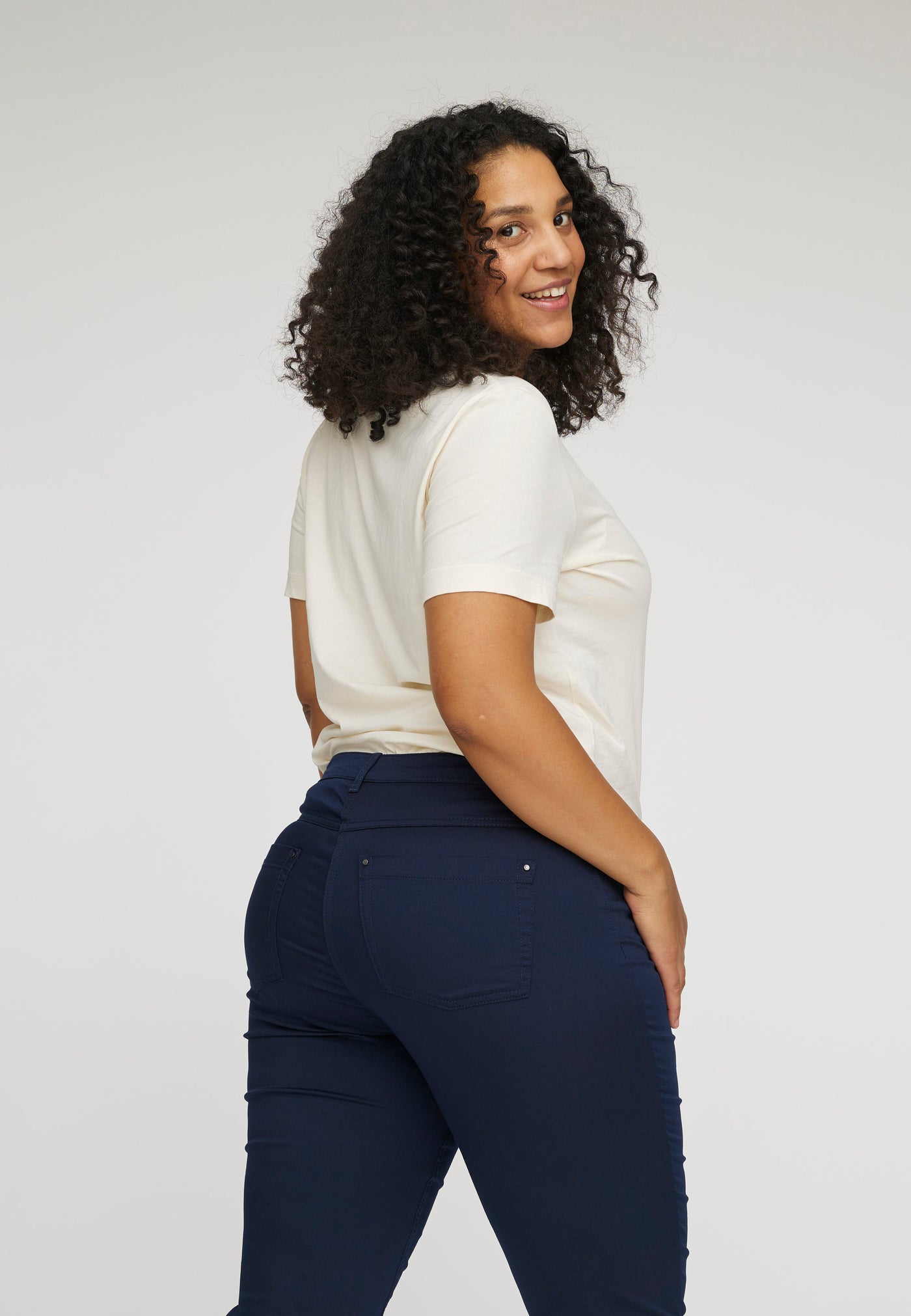Charlotte Regular ML - Navy (ca 80 cm) - LauRie - 4