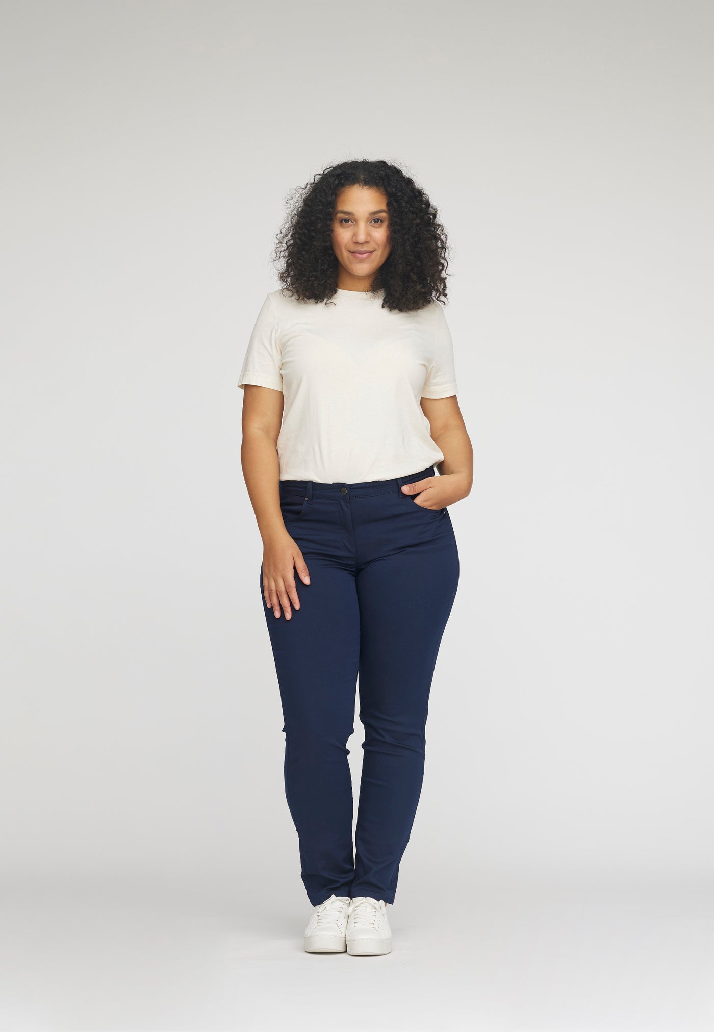 Charlotte Regular ML - Navy (ca 80 cm) - LauRie