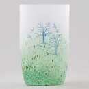 Kjell Engman (October 1980s) Vase with Serene Landscape Motif 15 cm (2)