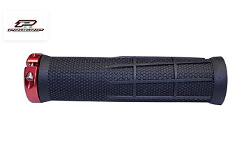 Progrip 995 Lock-On handtag 130mm Röd