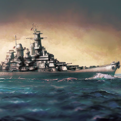 1/700 USS Missouri BB-63 MCP
