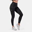 Active High-Waist Smart Pocket Leggings, black
