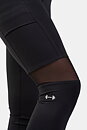 Sporty Smart Pocket High-Waist Leggings, black