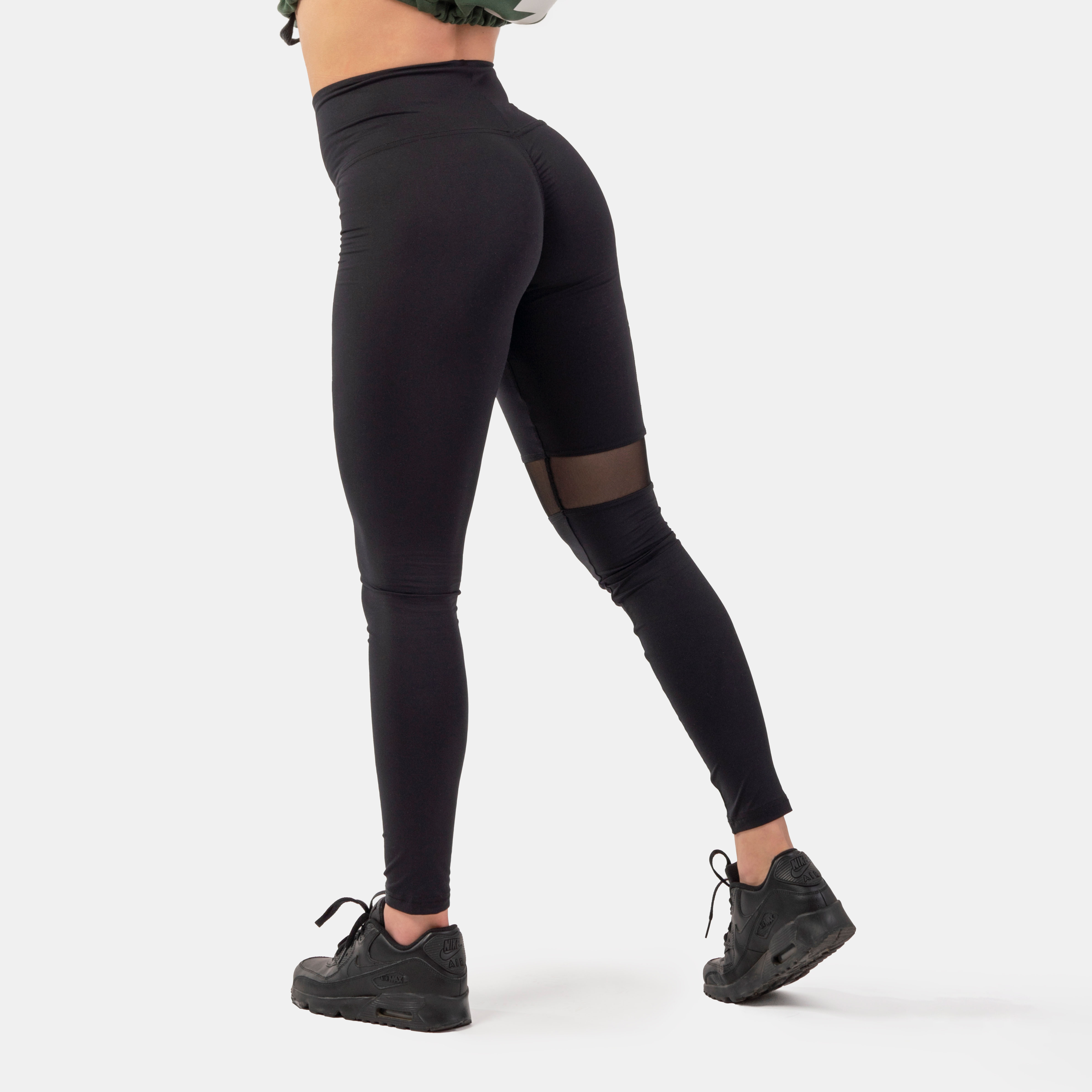 Sporty Smart Pocket High-Waist Leggings, black - 2