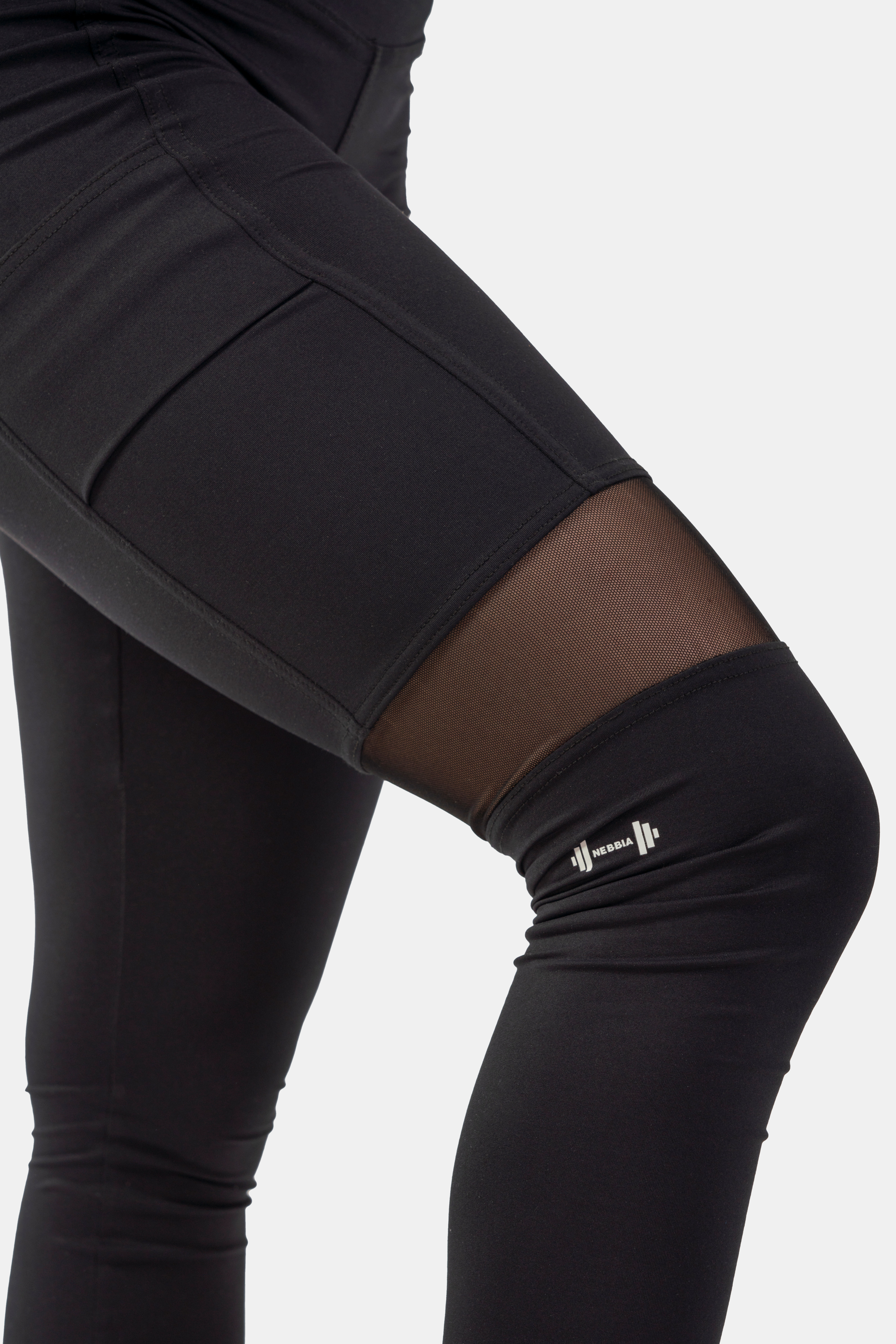 Sporty Smart Pocket High-Waist Leggings, black - 5