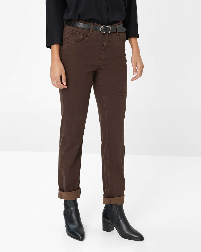 Jeans Mary brun lyocellblandning