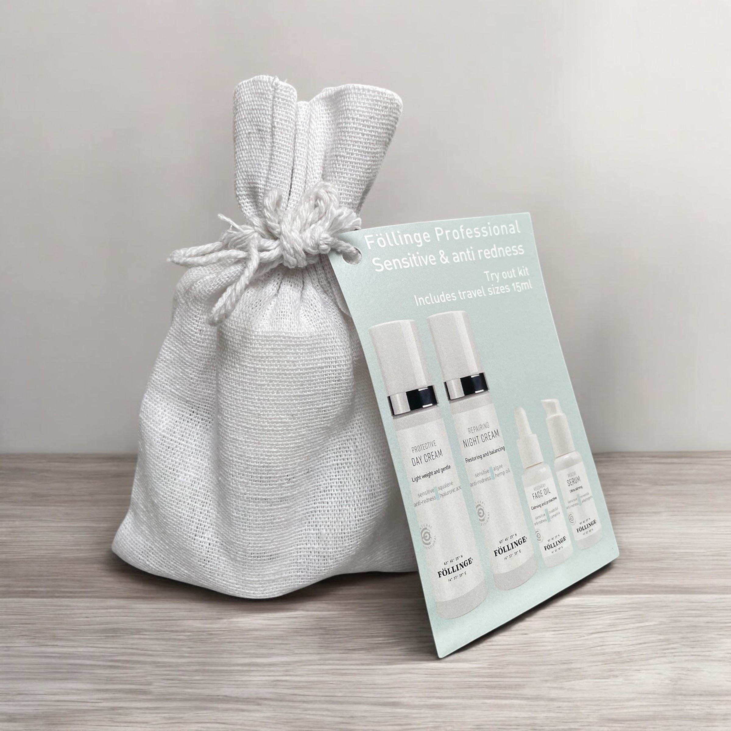 Föllinge Professional Sensitive & Anti-Redness - Try Out Set 4x15 ml - 2