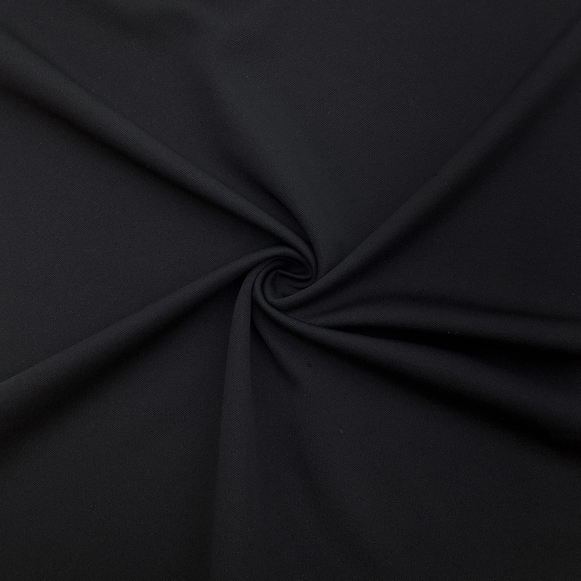 Polyamide jersey matte Black AM1253