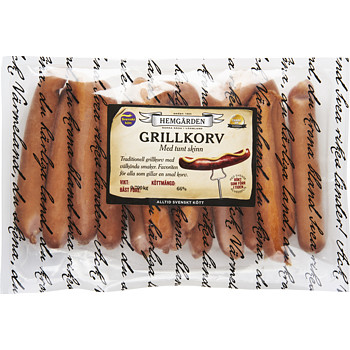 Hemgården Grillkorv tunt skinn 12x700g