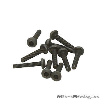 DEAL* HB RACING - M2x10mm Button Head Screws, Hex, 10pcs