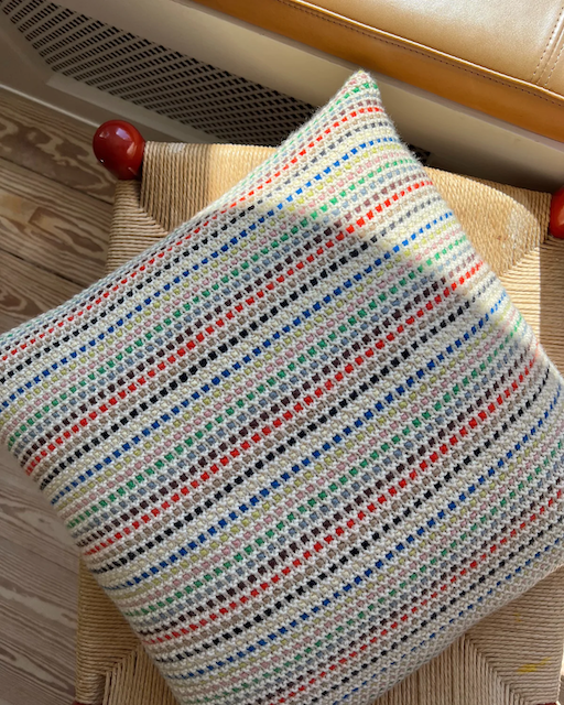 Marie Pillow, PetiteKnit