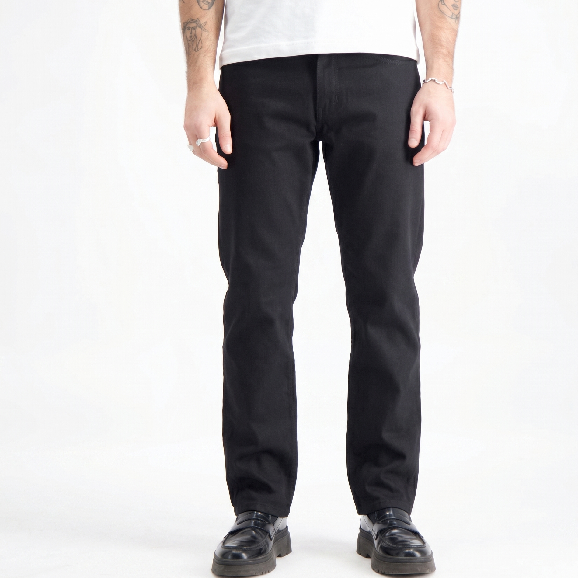 JV002 Black stretch jeans