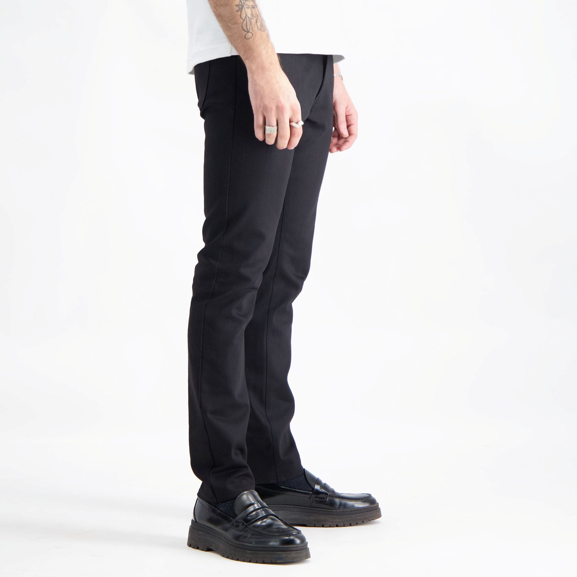 JV002 Black stretch jeans - 2