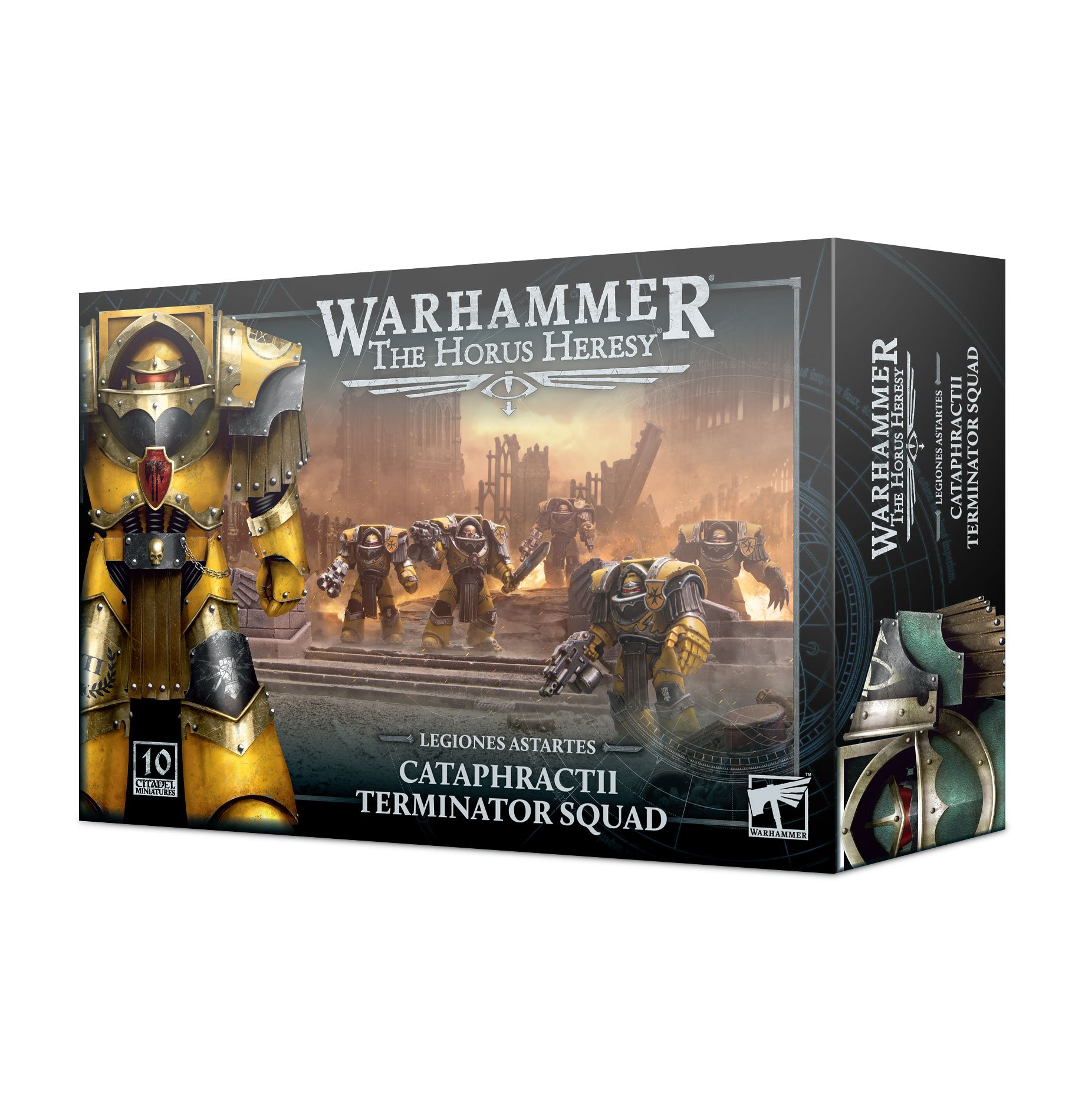 Warhammer Legiones astartes Legion Cataphractii Terminator Squad
