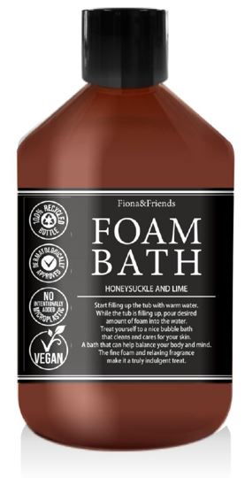 Fiona&Friends Foam Bath 100% Recycled Honeys 500ml
