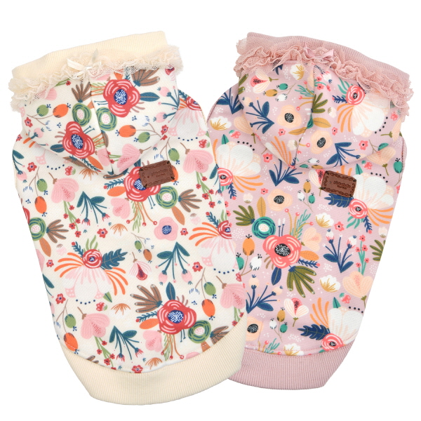 Pinkaholic Hundtröja Fleur Ivory Small  - 5