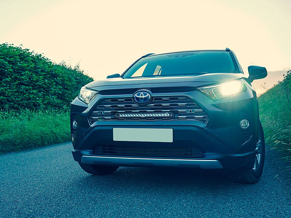 Toyota RAV4 Hybrid 2019-2021 Grille Kit - Linear 18 - 7