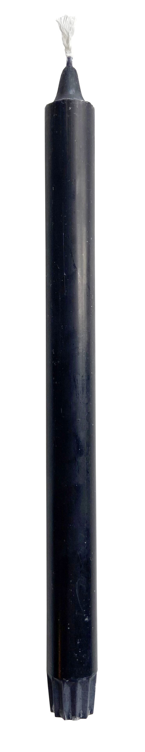 inicio Kronljus Svart 100%stearin 28 cm