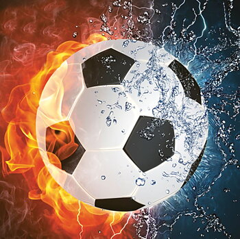 inicio Servetter Football 3-lag 33cm 20pack