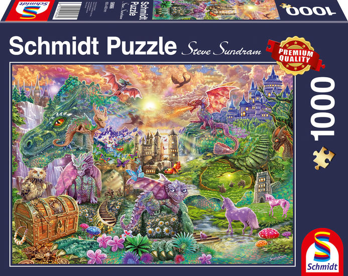 Enchanted Dragon Kingdom 1000 Bitar Schmidt - 2