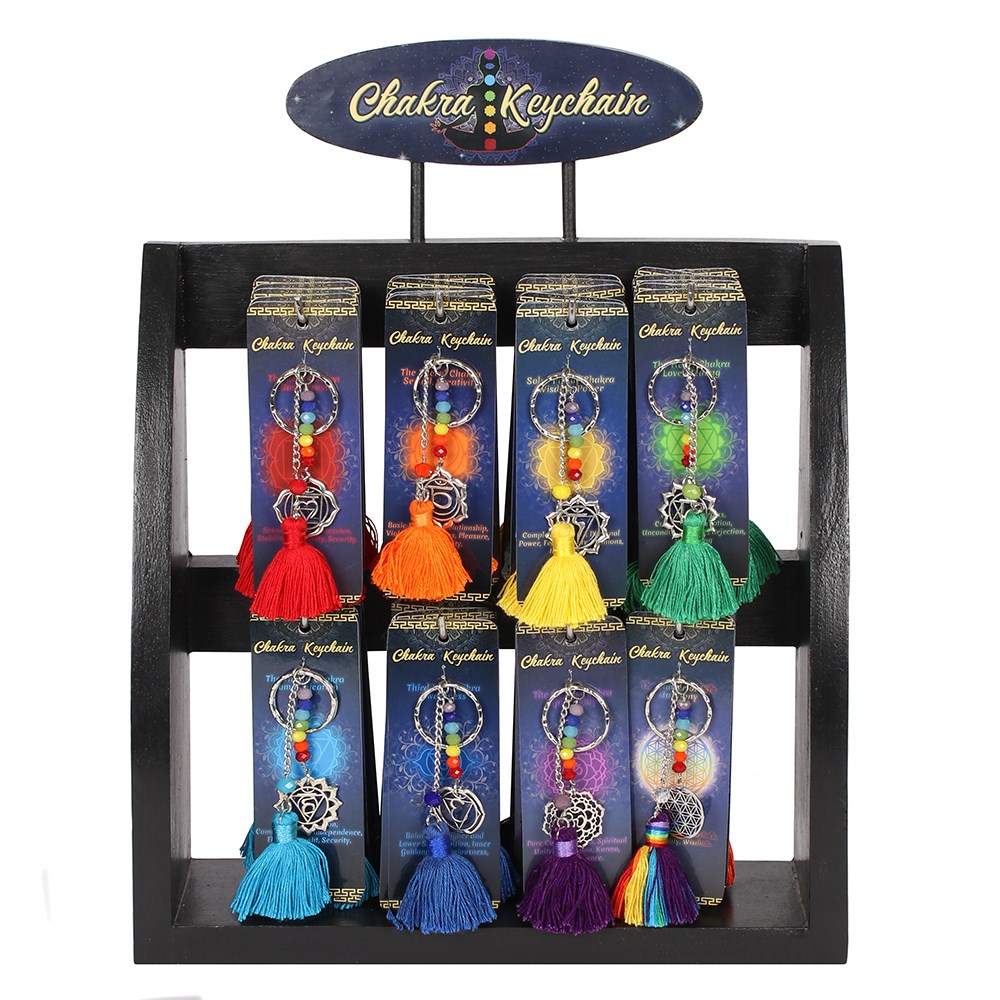 Chakra Tofs Nyckelring