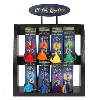 Chakra Tofs Nyckelring