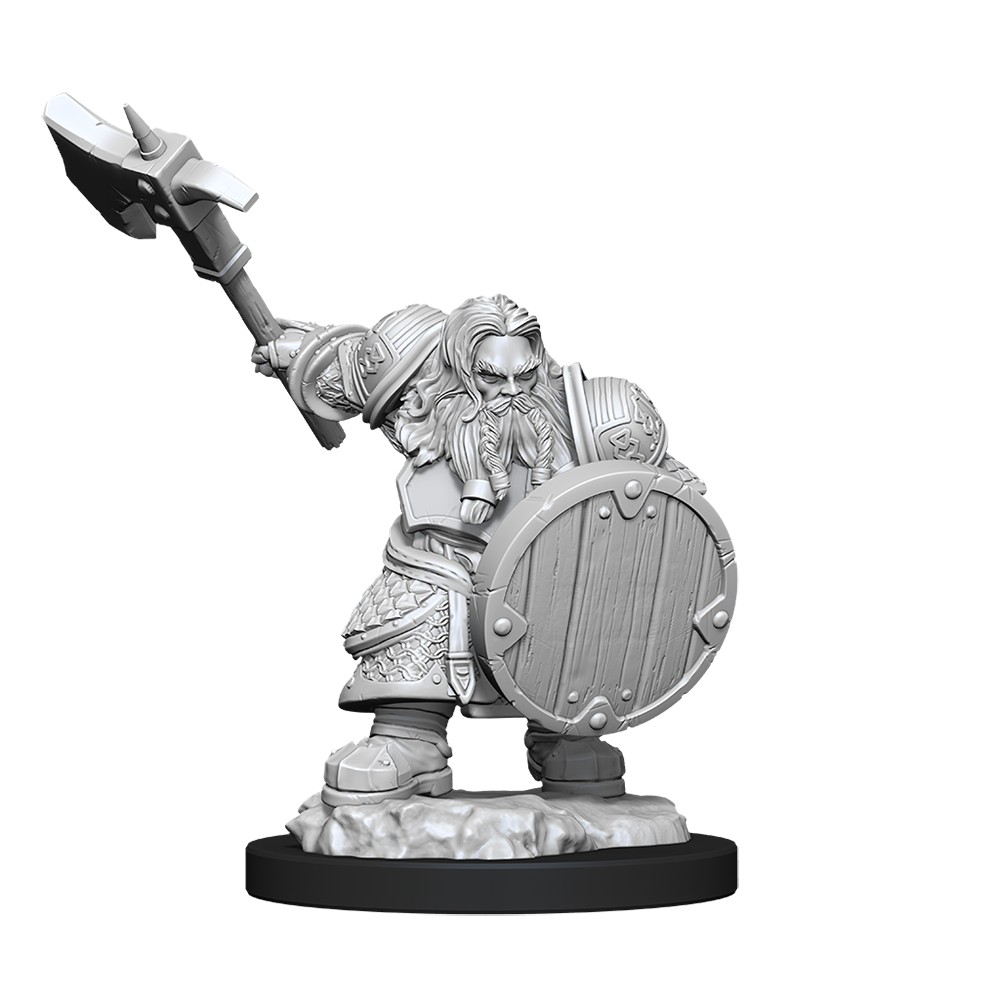 Dungeons and Dragons: Nolzur's Marvelous Miniatures - Male Dwarf Fighter