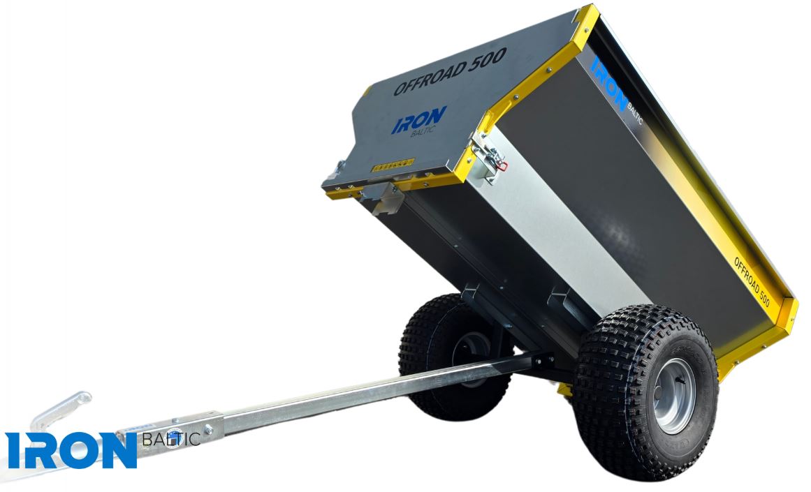Flakvagn med Tipp Offroad 500 - 6