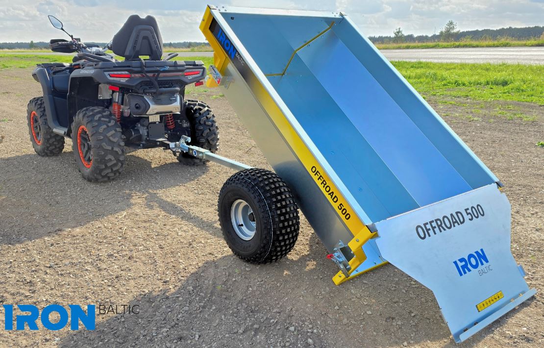 Flakvagn med Tipp Offroad 500 - 7