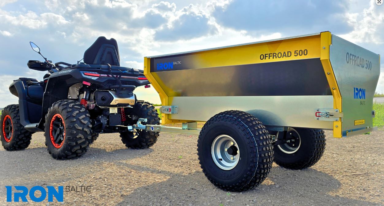Flakvagn med Tipp Offroad 500 - 2