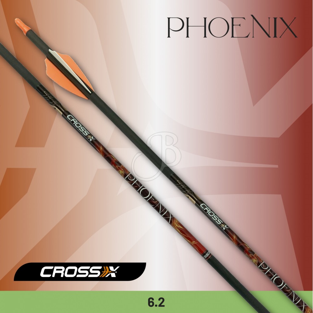 Kolfiberpil Cross-X Phoenix med fenor